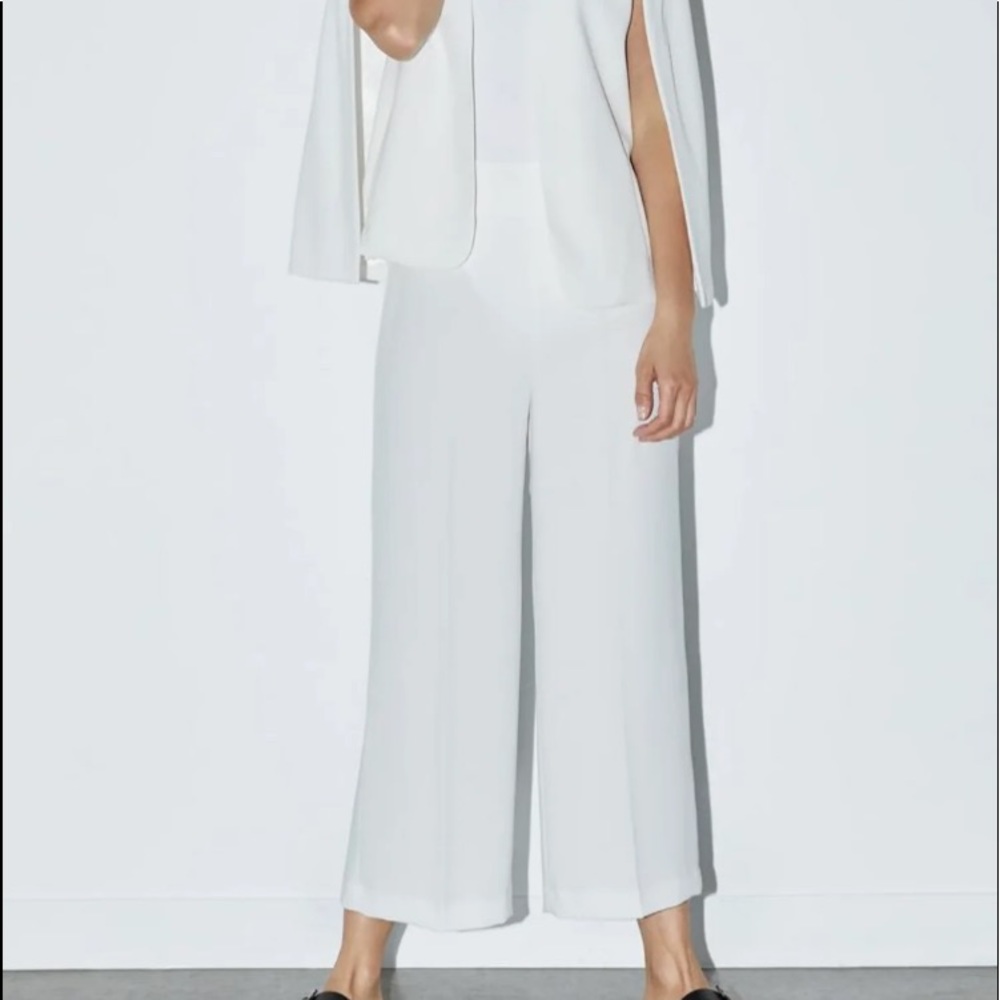 ZARA high-waisted culottes